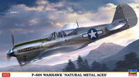 Hasegawa P-40N Warhawk Natural Metal Aces