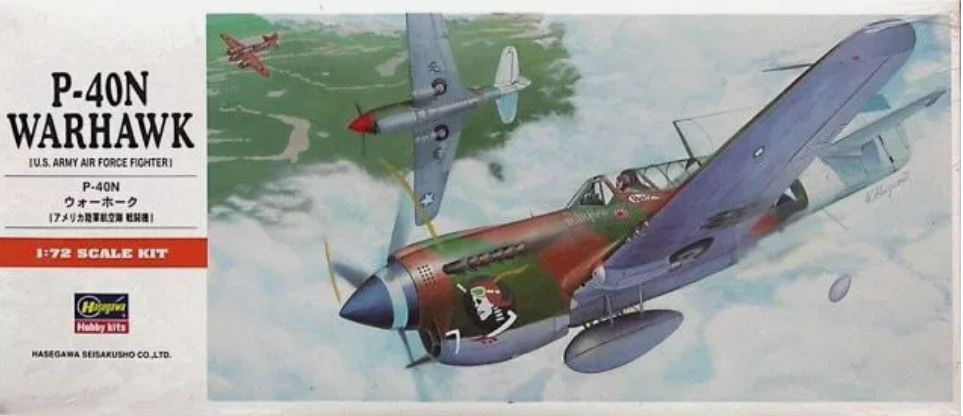 Hasegawa P-40N Warhawk