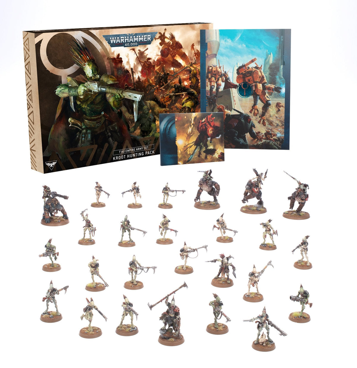 Warhammer 40000: T'au Empire Army Set-Kroot Hunting Pack
