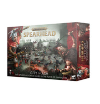 Warhammer Age of Sigmar: Spearhead - City of Ash Two Spearhead foces clash in the ruins of Embergard