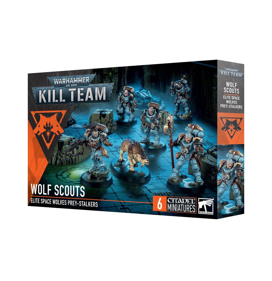Warhammer 40000: Kill Team - Wolf Scouts Elite Space Wolves Prey-Stalkers