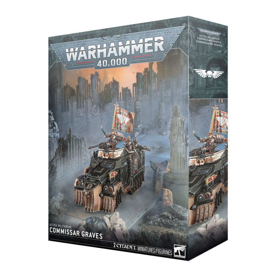 Warhammer 40000: Astra Militarum - Commissar Graves