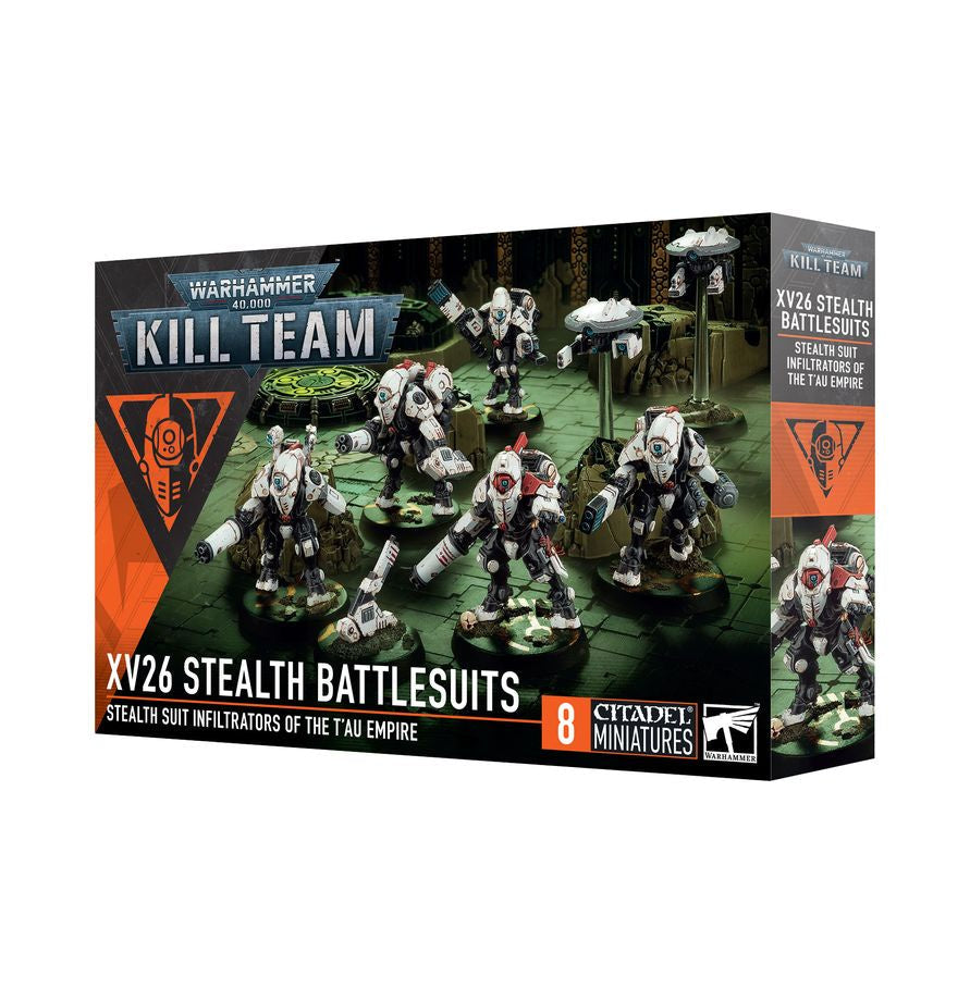 Warhammer 40000: Kill Team - XV26 Stealth Battlesuits Stealth Suit Infiltrators of the T'au Empire