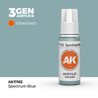 Bote de pintura acrílica AK 3rd Generation Spectrum Blue de 17 ml