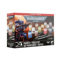 Warhammer 40000: Paints + Tools Set/Set Peintures + Outils
