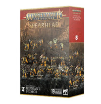 Warhammer Age of Sigmar: Spearhead Orruk Warclans Ironjawz Bigmob
