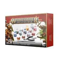 Warhammer Age of Sigmar Paints + Tools Set
