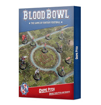 Blood Bowl: Gnome Pitch Doubled-Sided Pitch and Dugouts
