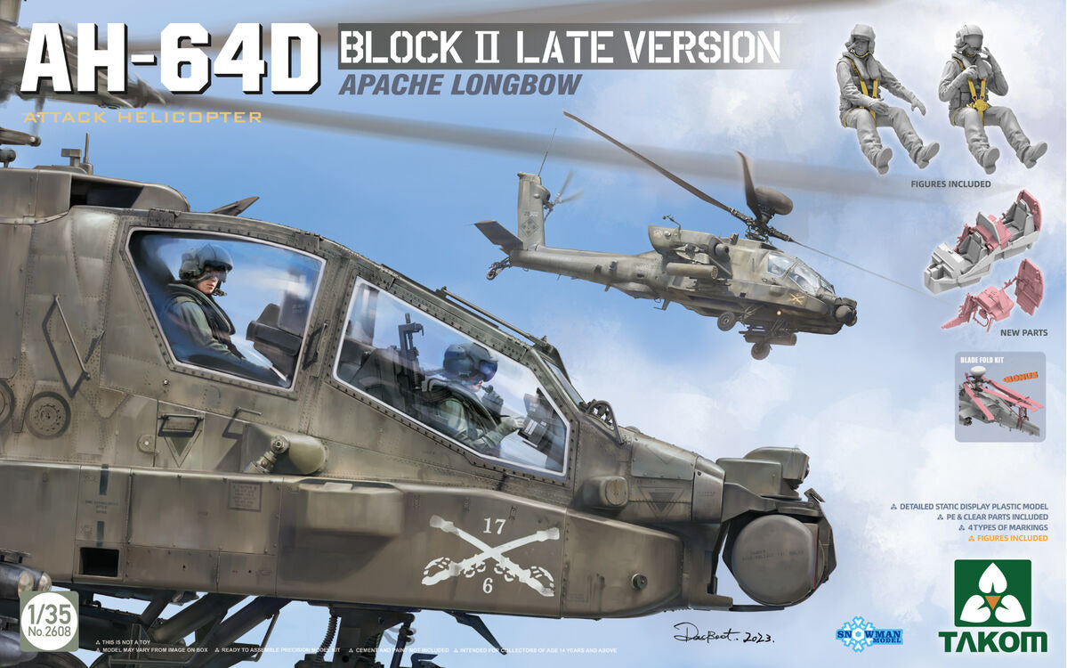 Takom AH-64D BlockII Late Version